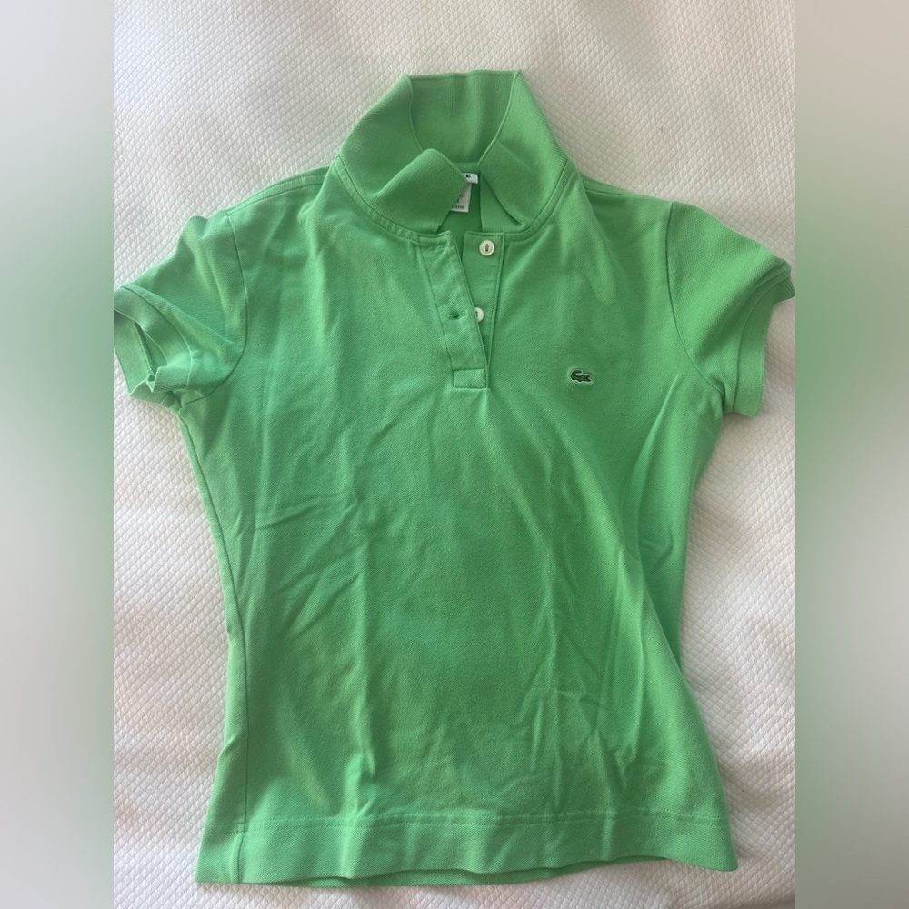 Lacoste Women’s Green Polo Shirt